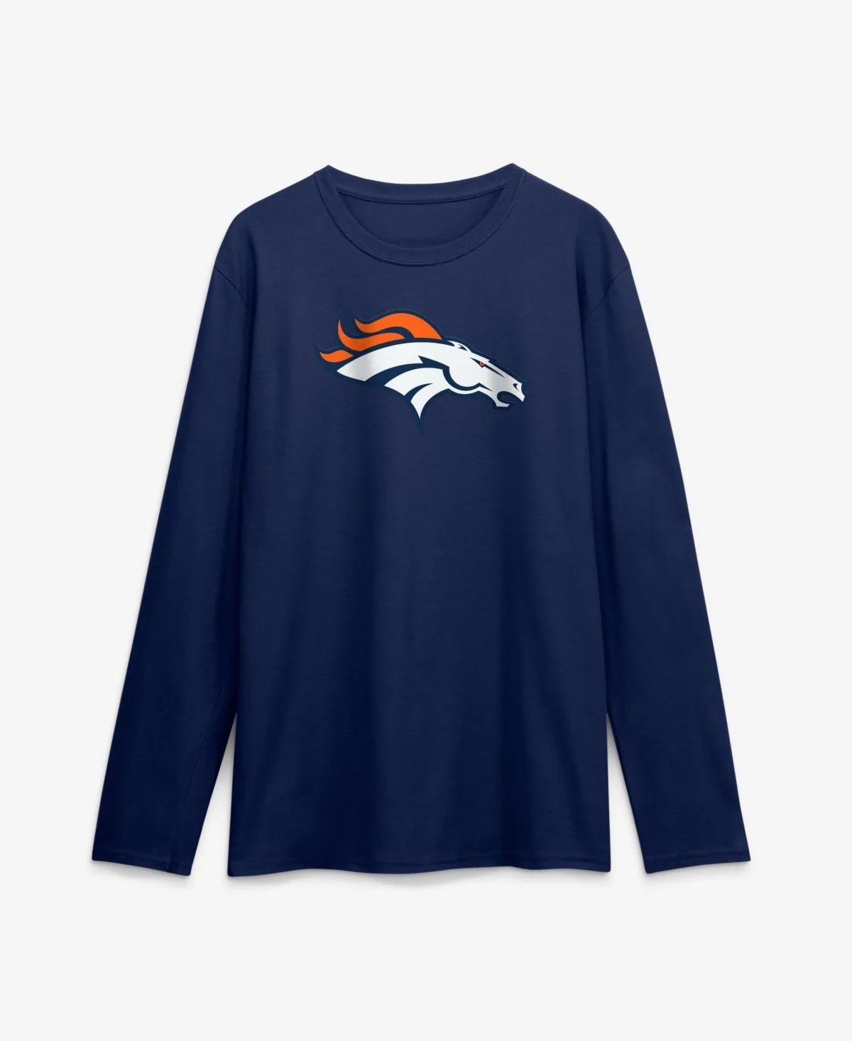 Denver Broncos Primary Logo Long-Sleeve T-Shirt by Logo Athletic