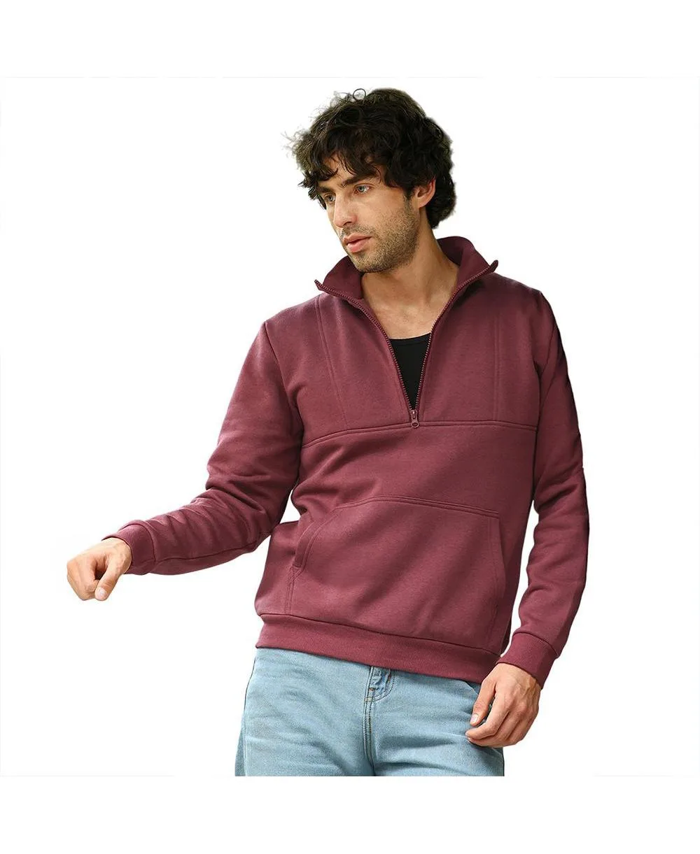 Panel-Stitch Knit Sweatshirt by Cahoot