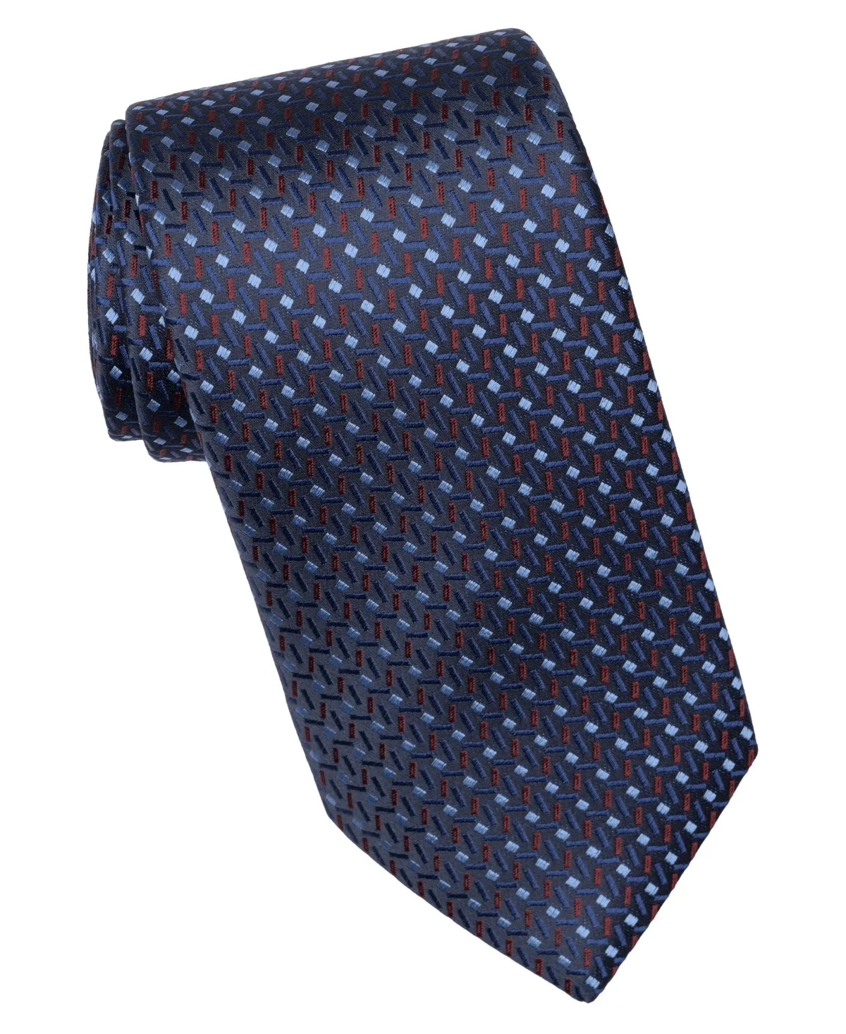 Seville Silk Jacquard Pindot Tie by Elizabetta