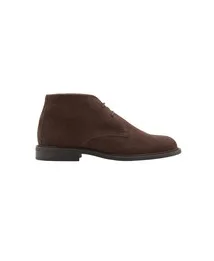 Safari Chukka Lace-Up Leather Boots by Mango