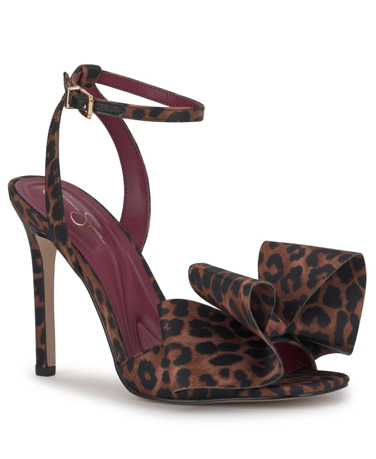 Olivine Bow High-Heel Stiletto Dress Sandals by Jessica Simpson