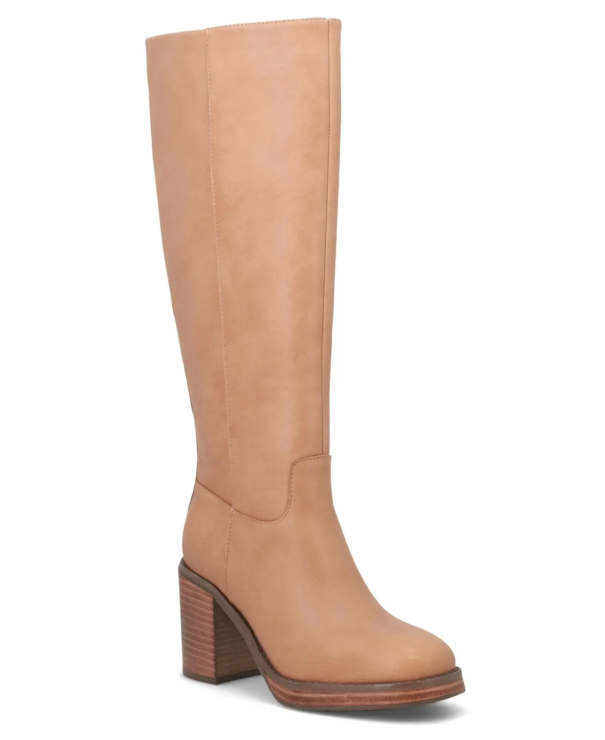Jolanda Knee-High Block-Heel Boots by Mia