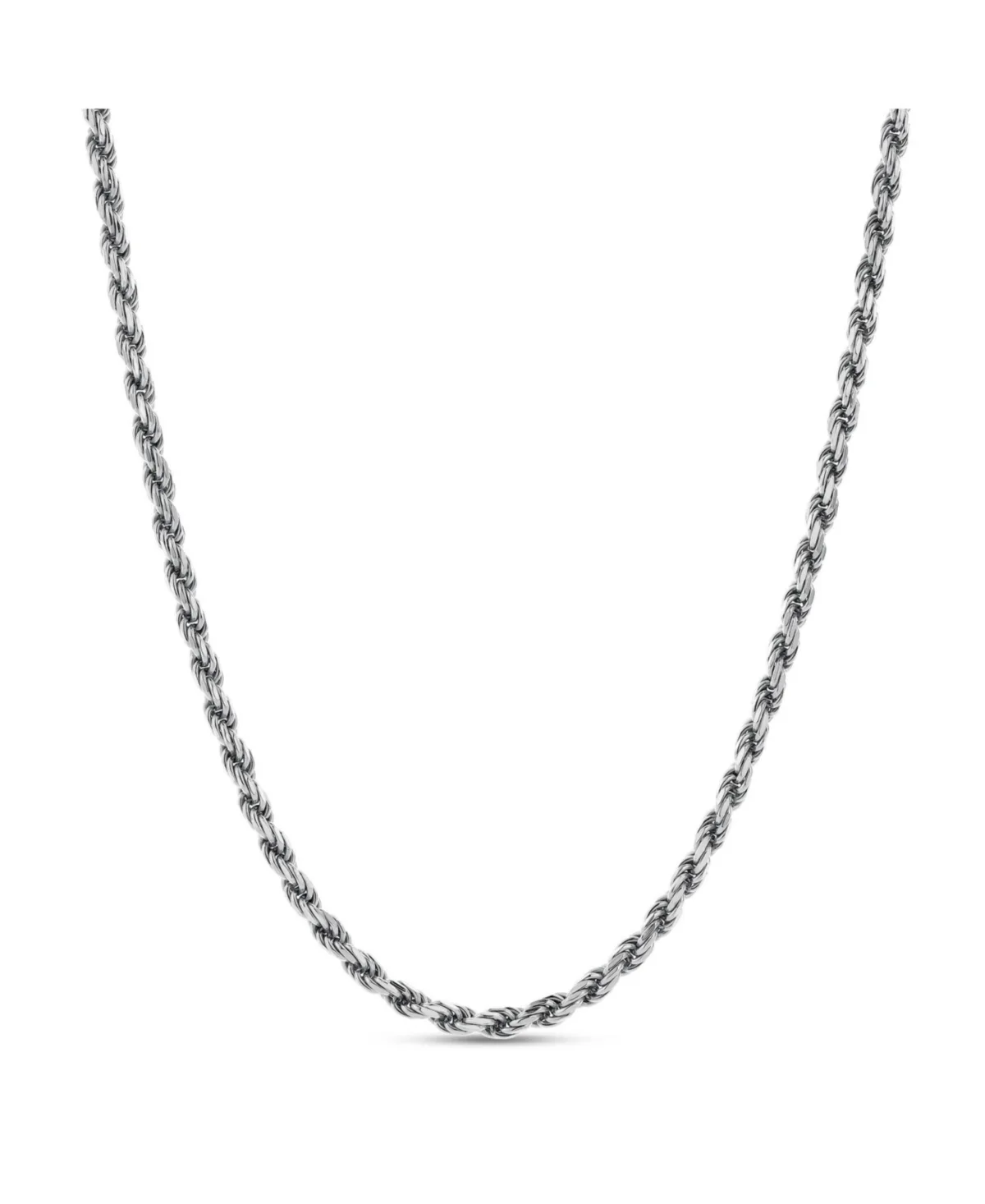 Akari Diamond-Cut Rope Chain Necklace by Luvmyjewelry