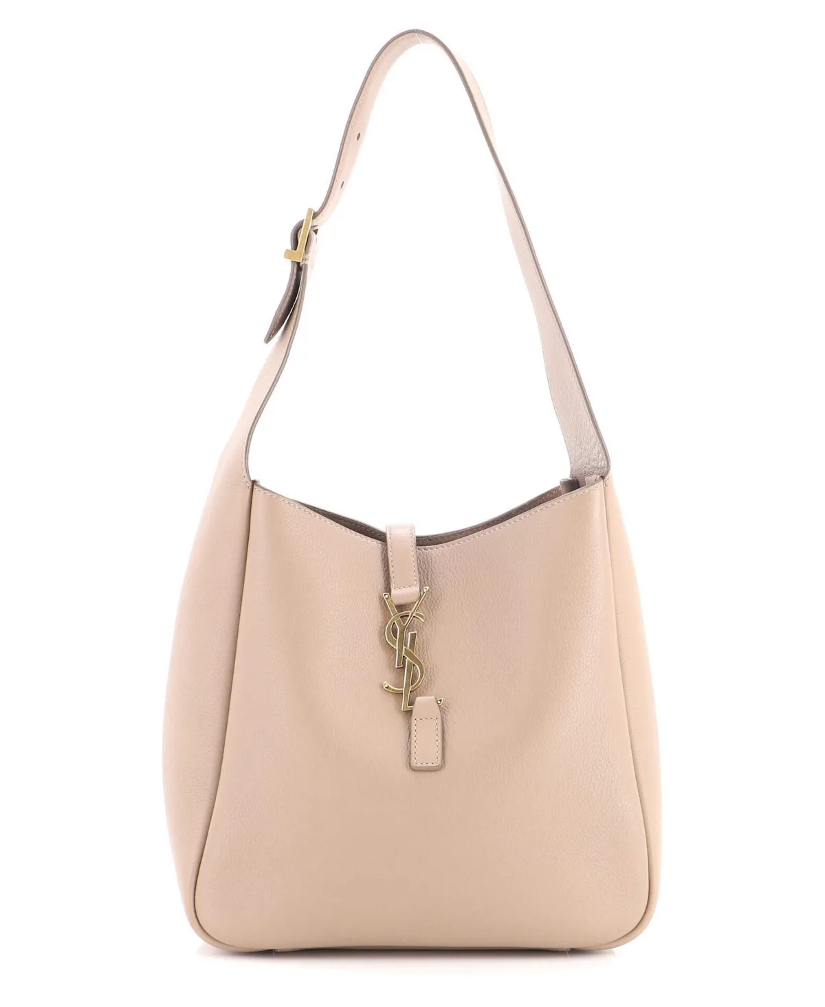 Pre-Owned Saint Laurent Small Le 5 a 7 Supple Hobo Leather by Saint Laurent