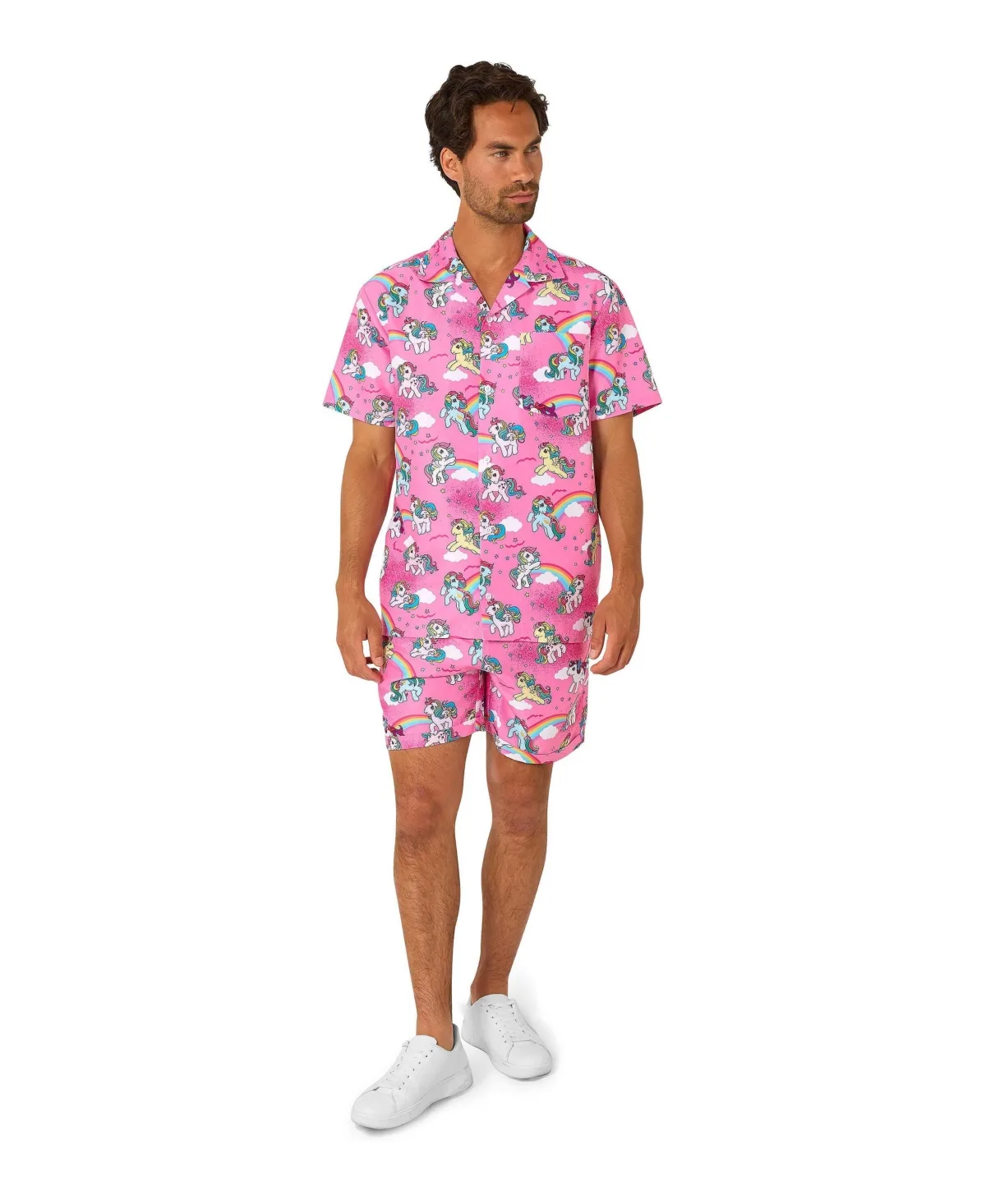 My Little Pony Lightweight Relaxed Fit Short Sleeve Polyester Summer Outfit Set by Opposuits
