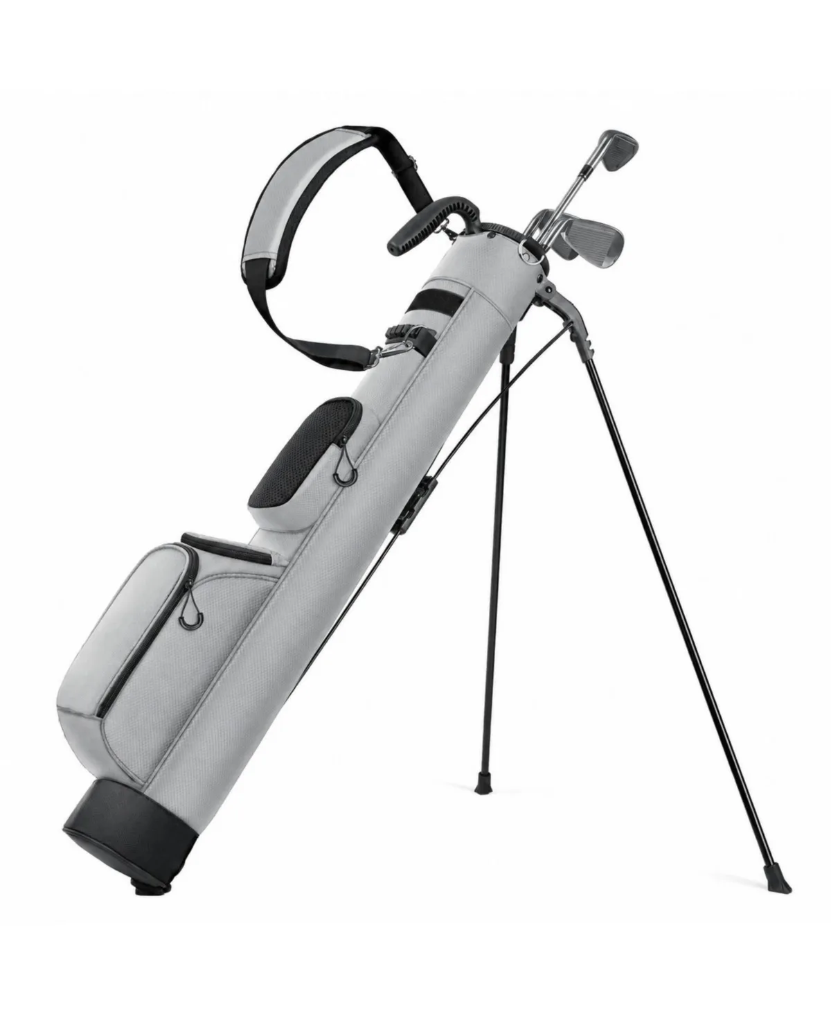 Lightweight Golf Stand Bag with Stand Two Way Dividers Cooler Pocket Multiple Storage Pockets by Sportneer