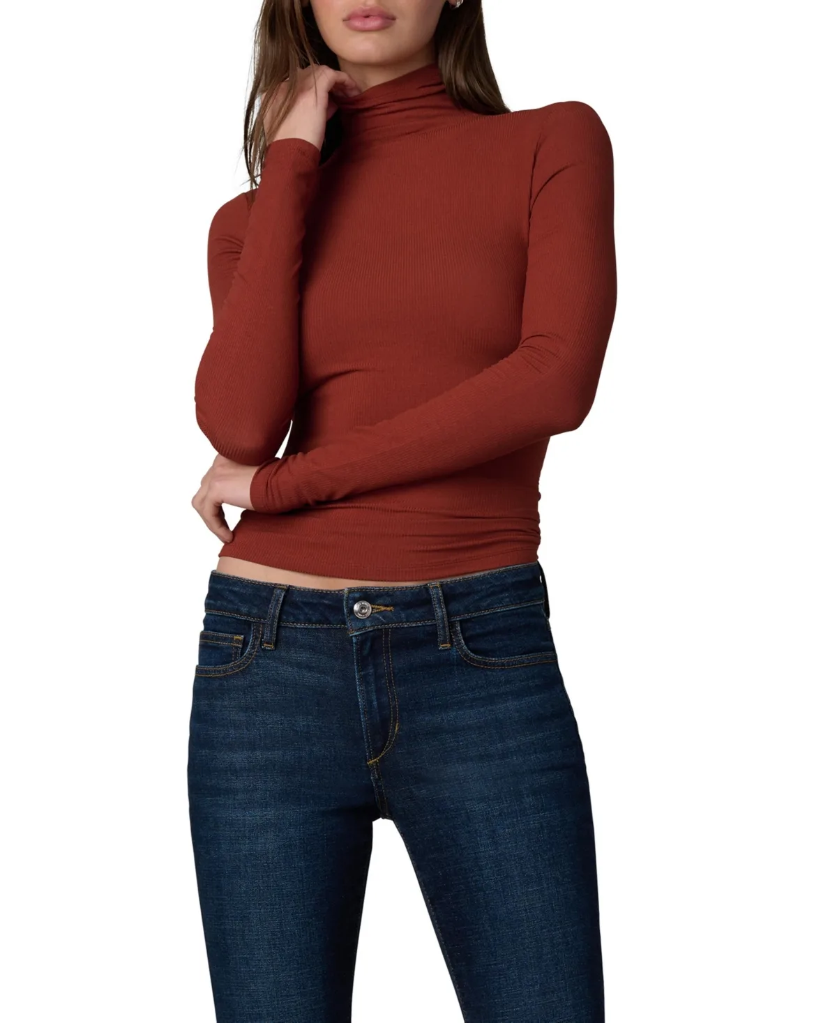 The Tony Long-Sleeve Turtleneck Knit Top by Joe's Jeans