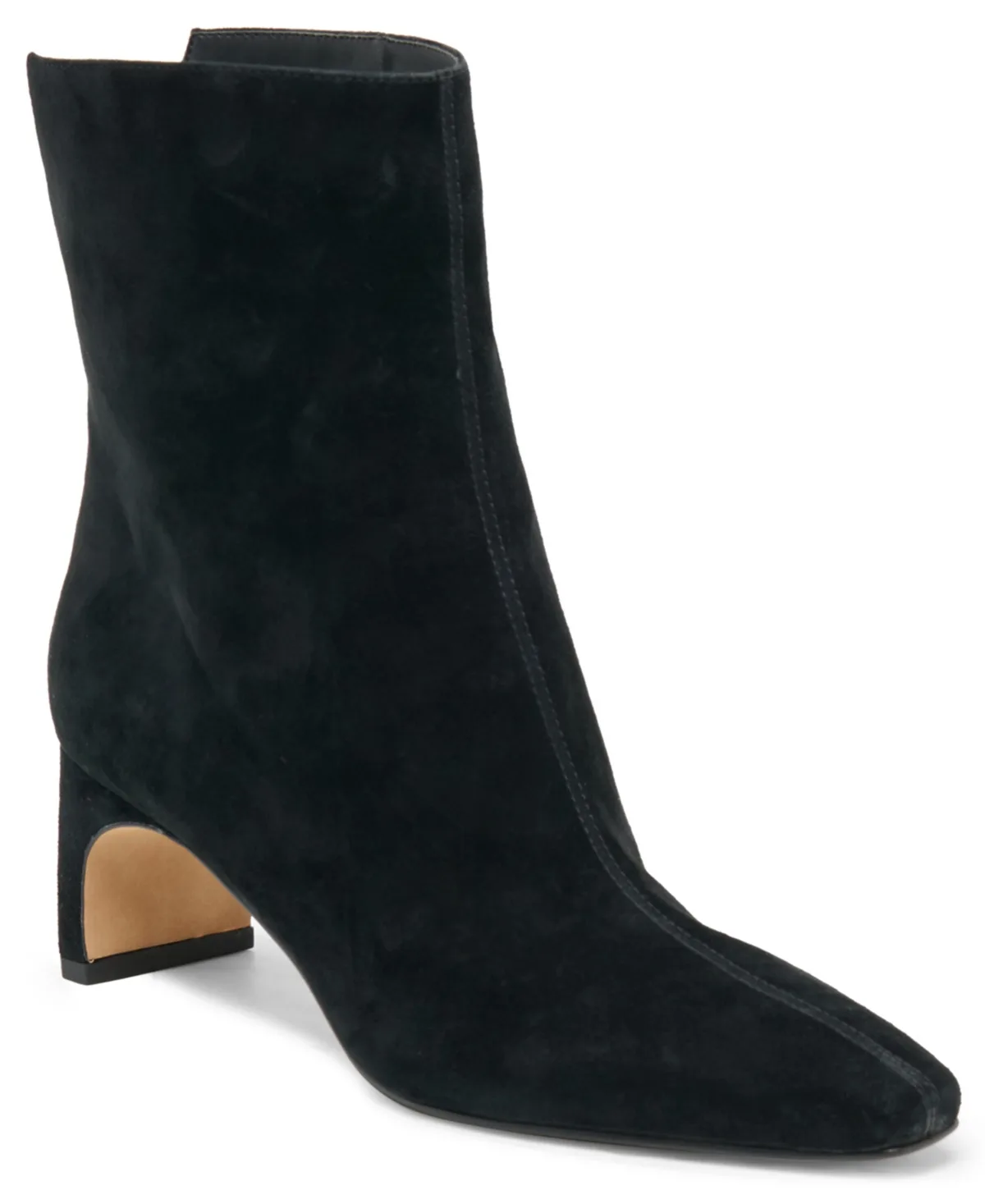 Bennet Wide Width Block Heel Dress Booties Suede by Dolce Vita
