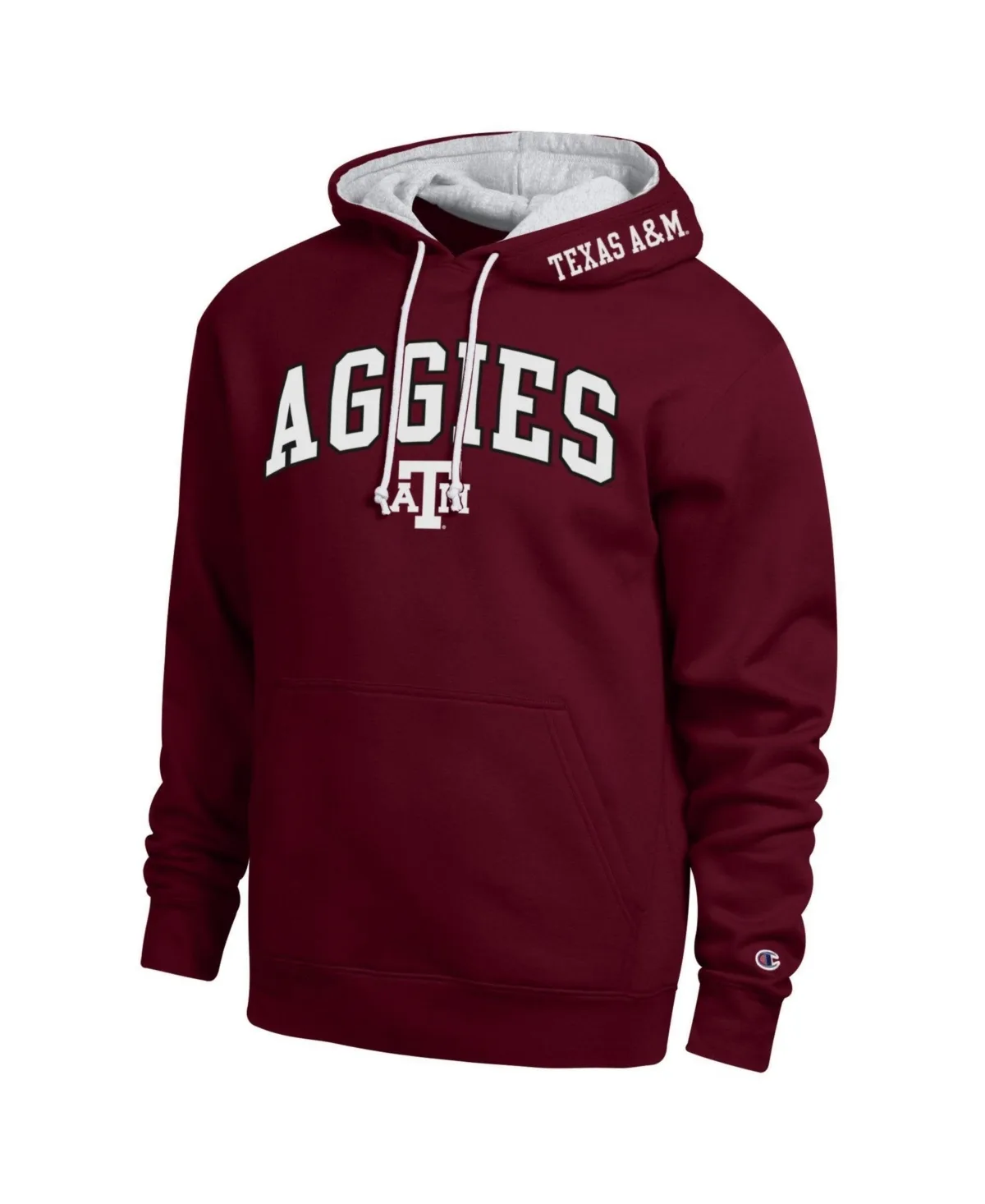Texas A&M Aggies Arch Tackle Twill Hoodie by Champion