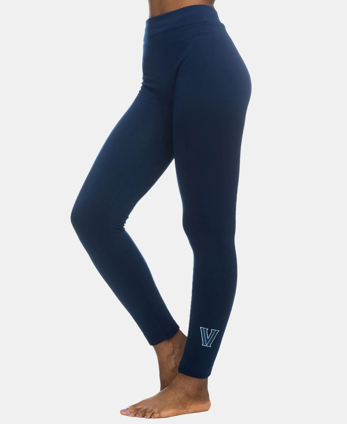 Villanova Wildcats Fleece Leggings by Zoozatz