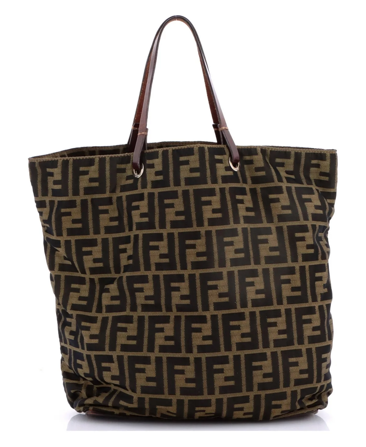 Pre-Owned Fendi Small Vintage Open Tote Zucca Canvas by FENDI
