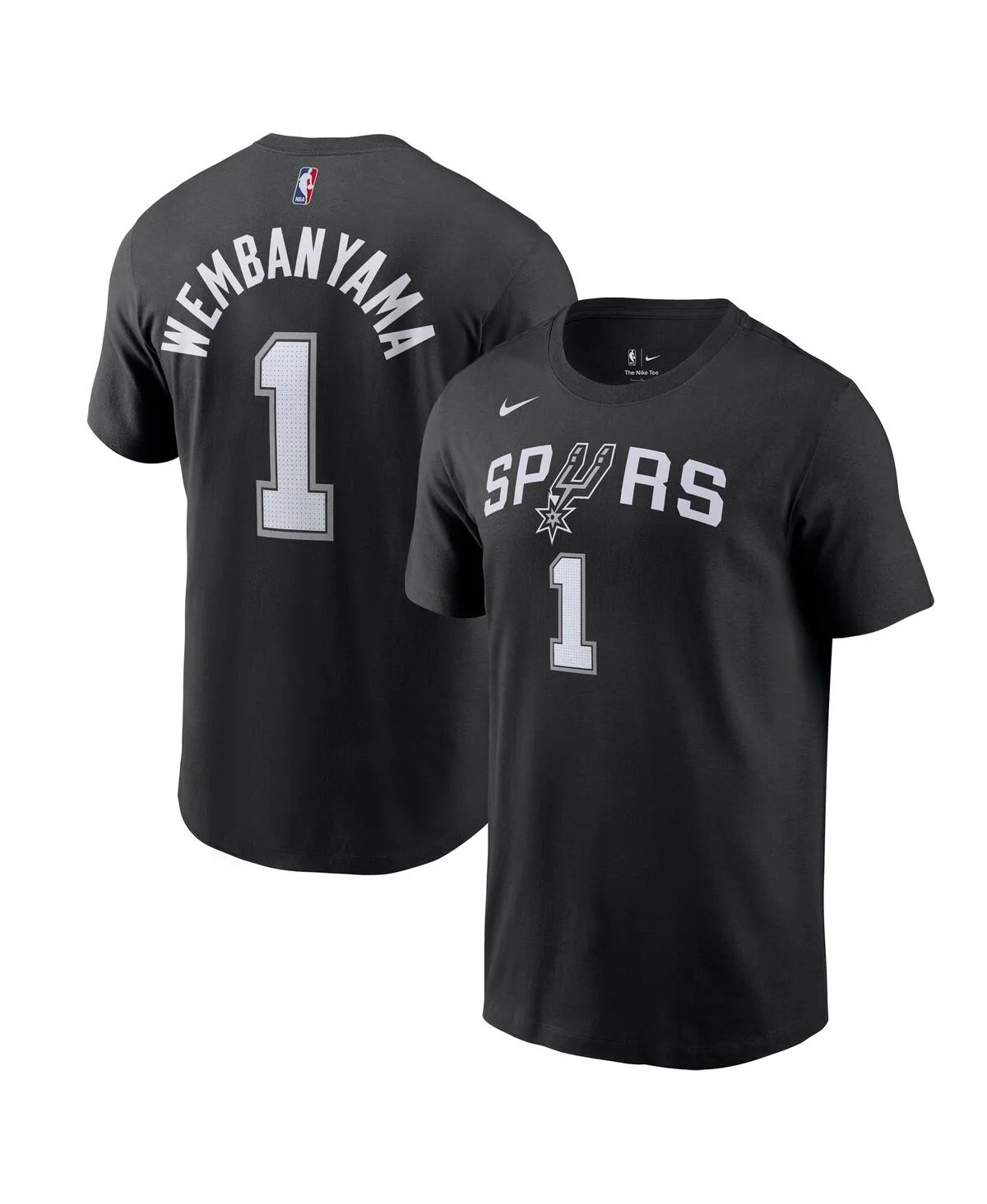 Victor Wembanyama San Antonio Spurs Icon 2022/23 Name and Number T-Shirt by Nike