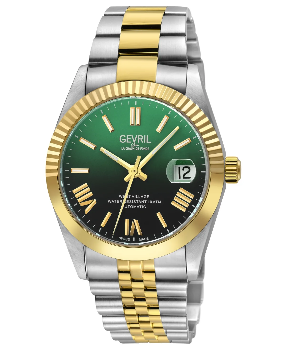 West Village Fusion Elite Two-Tone Stainless Steel Watch 40mm by Gevril