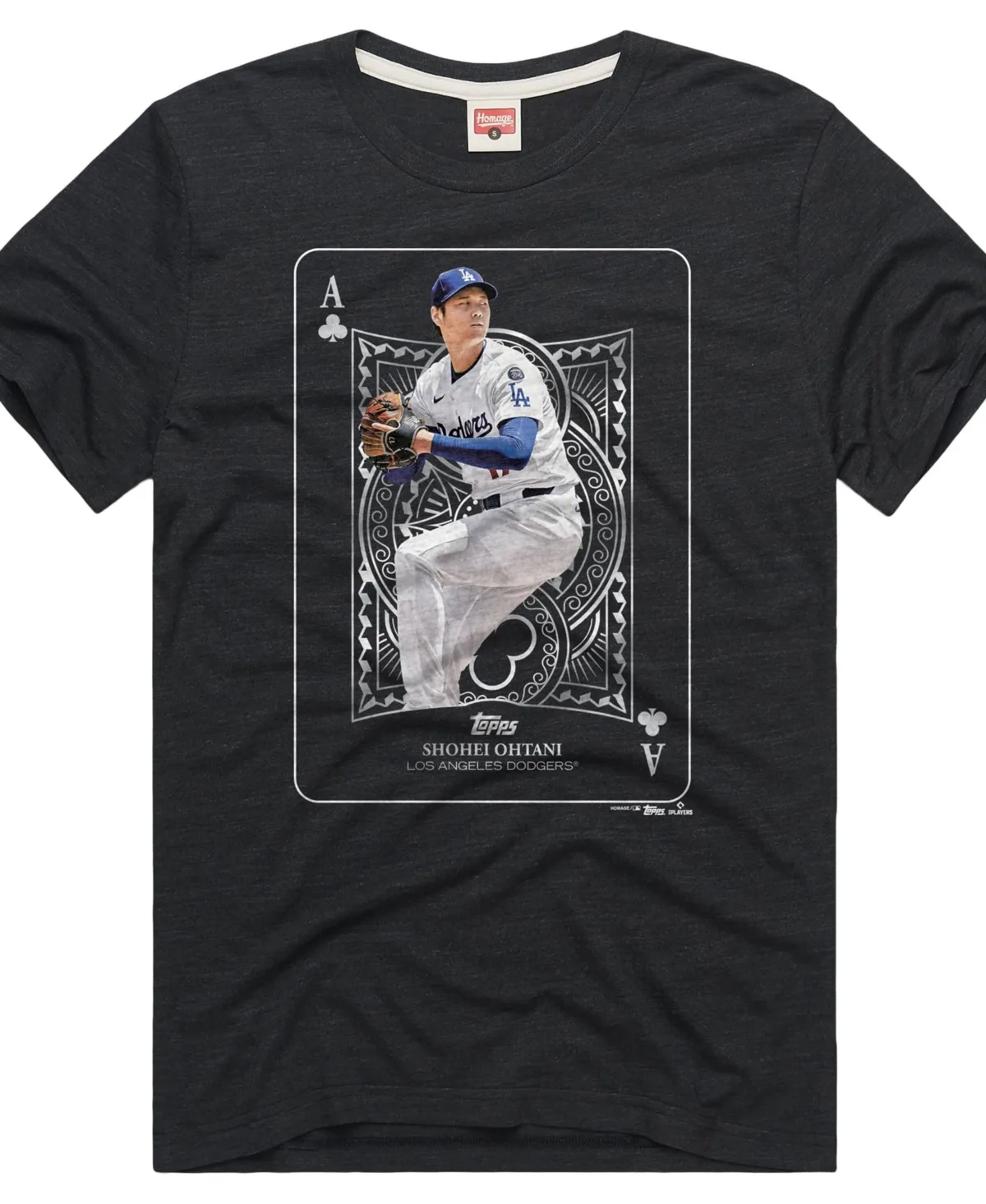 Shohei Ohtani Los Angeles Dodgers All Aces Graphic T-Shirt by Homage