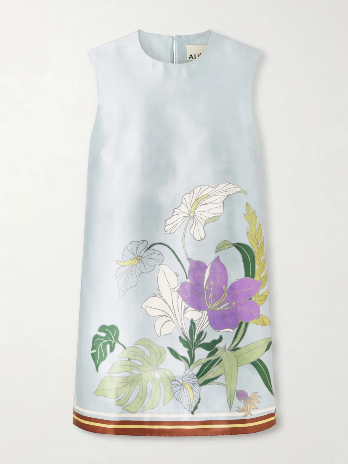 - Alfie Floral-print Recycled Taffeta Mini Dress -