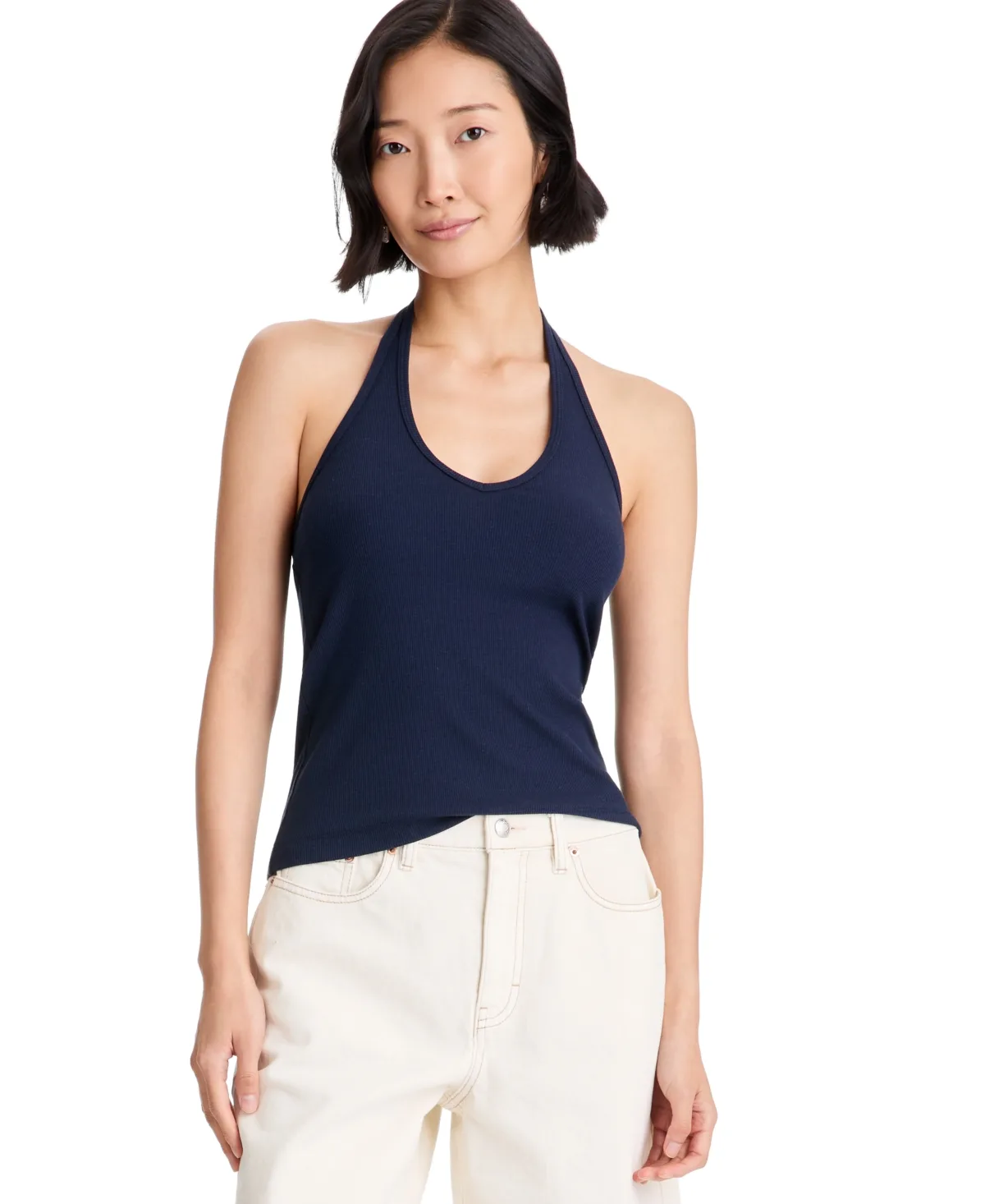 V-Neck Halter Top by On 34th