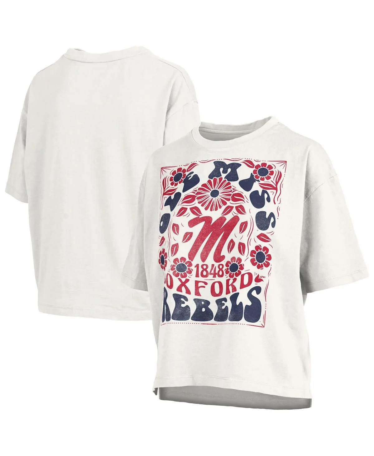 Ole Miss Rebels Harmony Oversized Slub T-Shirt by Pressbox