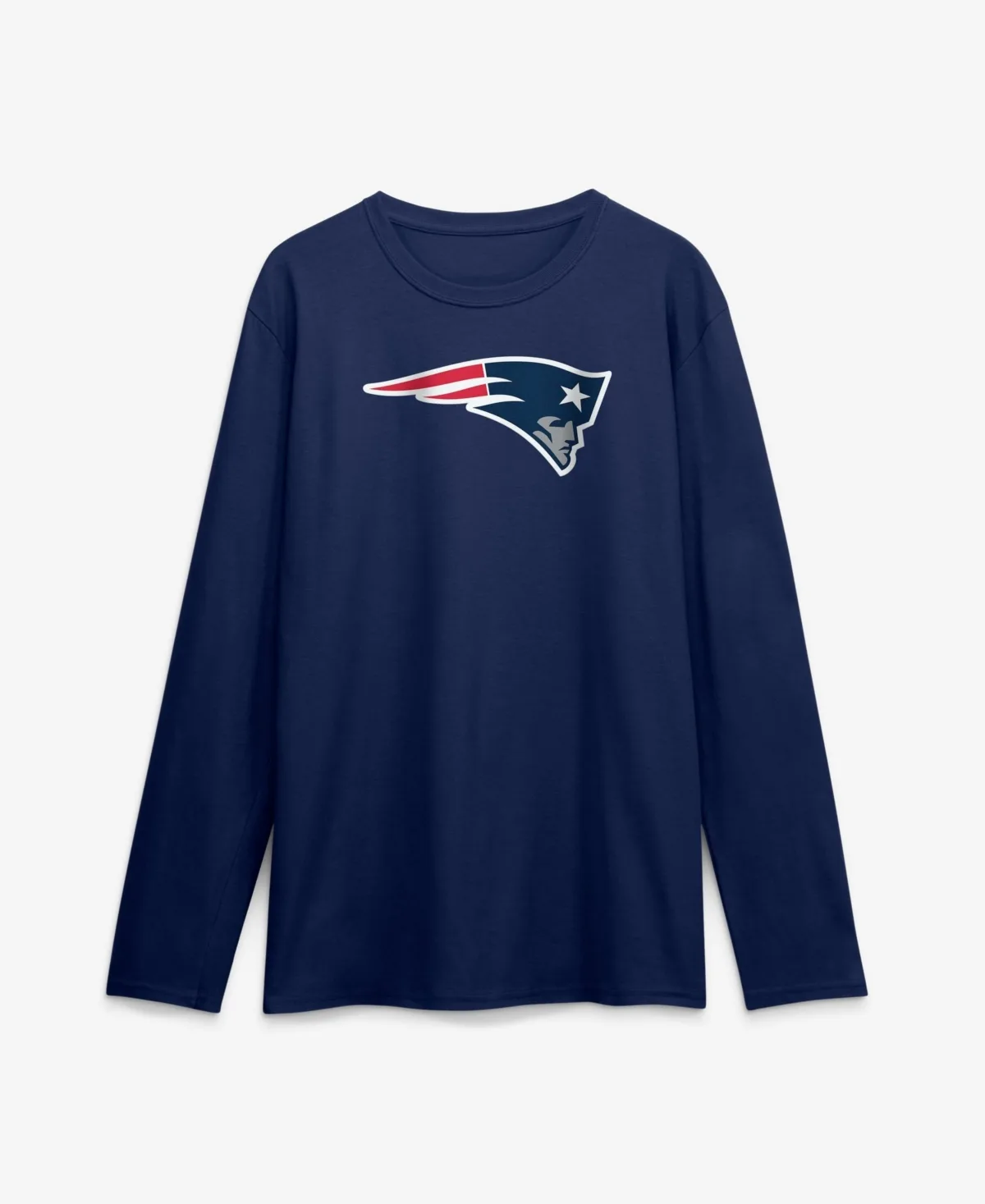 New England Patriots Primary Logo Long-Sleeve T-Shirt by Logo Athletic