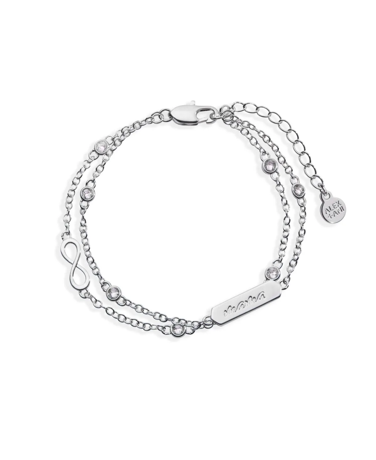 Mama Infinity Chain Double Strand Bracelet by Alex and Ani
