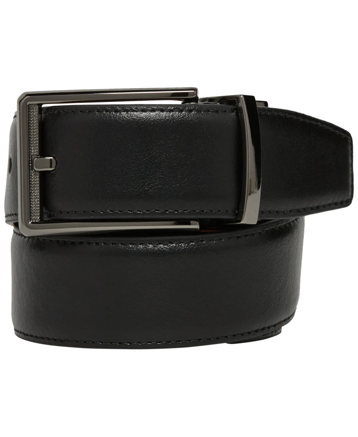 Portfolio Reversible Leather Nose Texture Belt by Perry Ellis