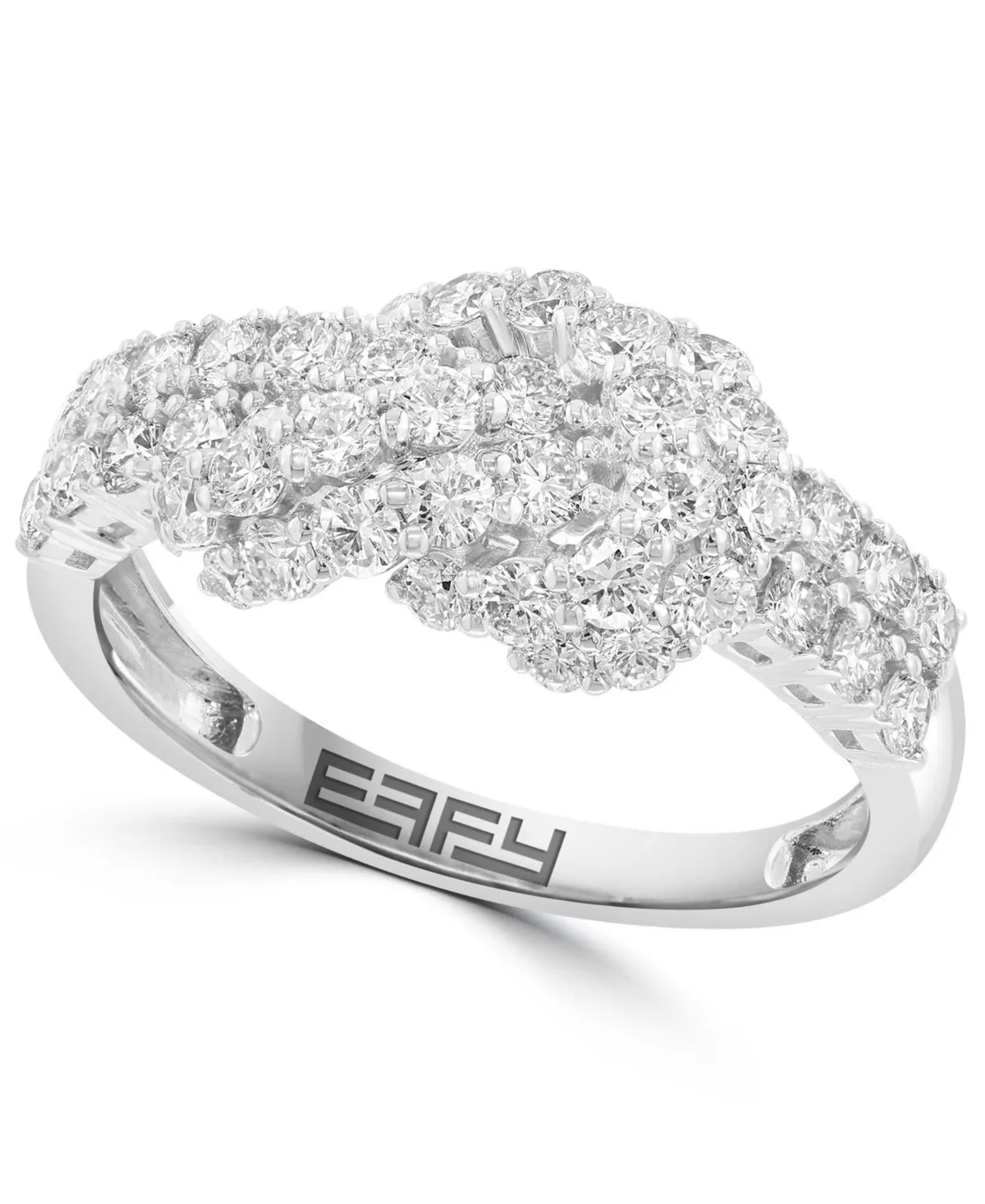 Lab-Grown Diamond Ring (1-1/3 ct. t.w.) in 14k White Gold by Effy Collection