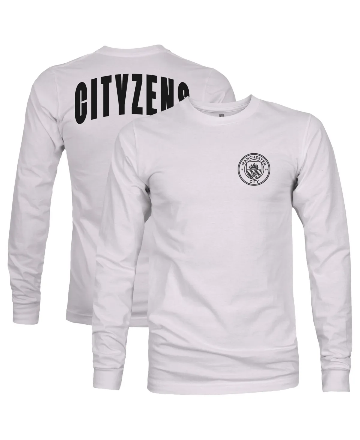 Manchester City Back Team Arch Long-Sleeve T-Shirt by 1863fc
