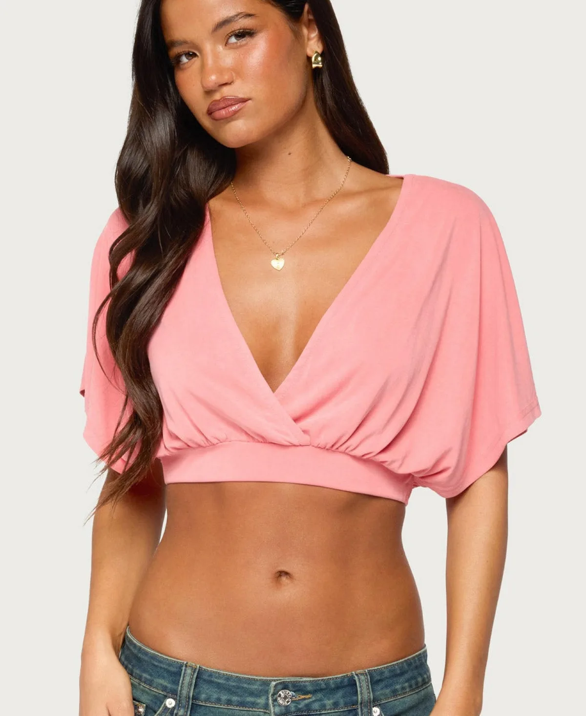 Candela V Neck Crop Top