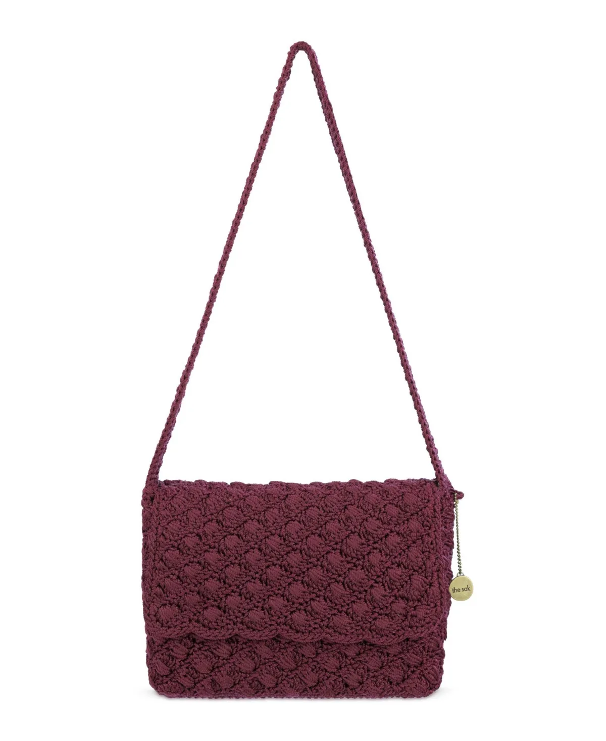 Marlow Hand-Crocheted Small Shoulder Handbag