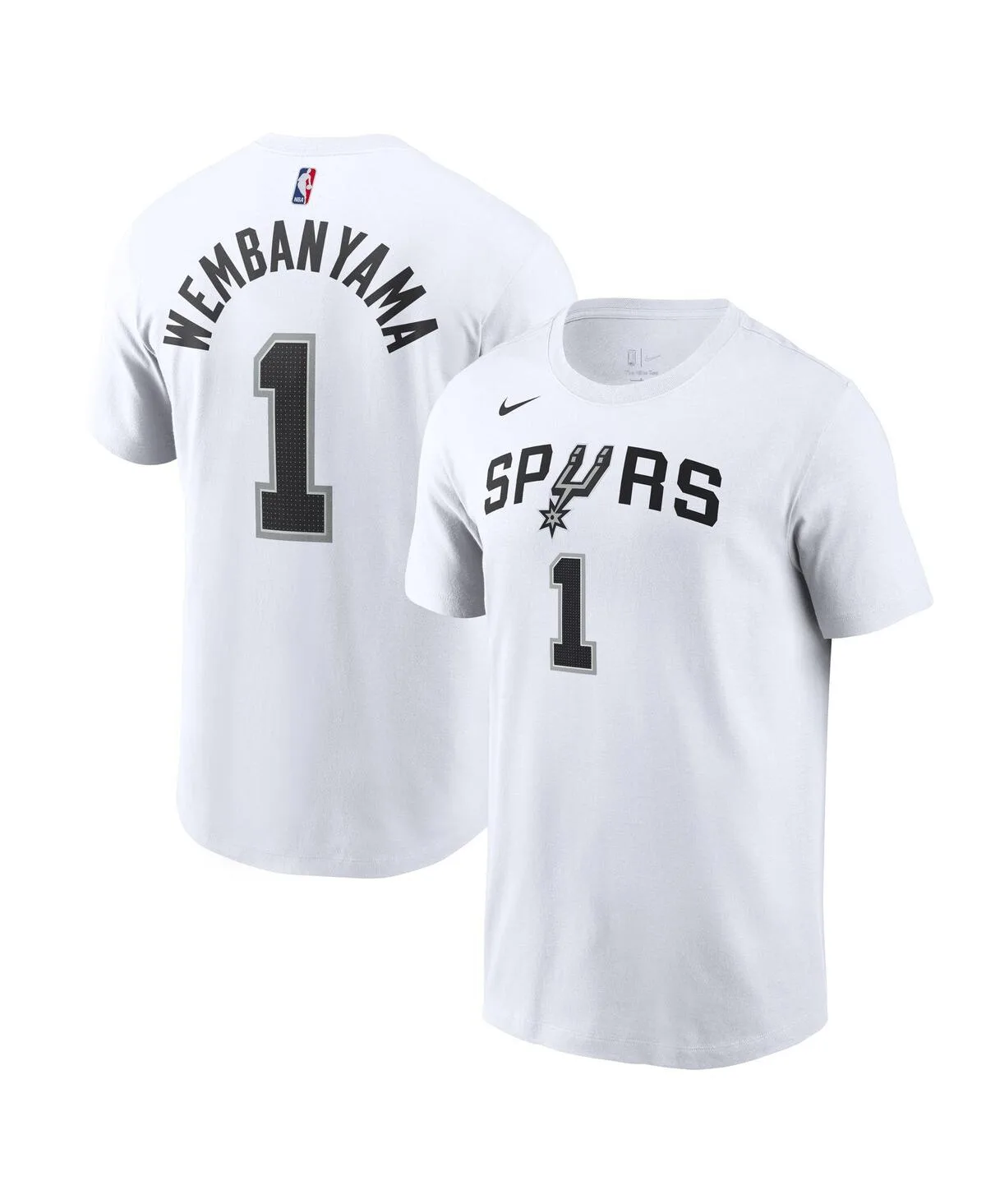 Victor Wembanyama San Antonio Spurs Icon 2022/23 Name & Number T-Shirt