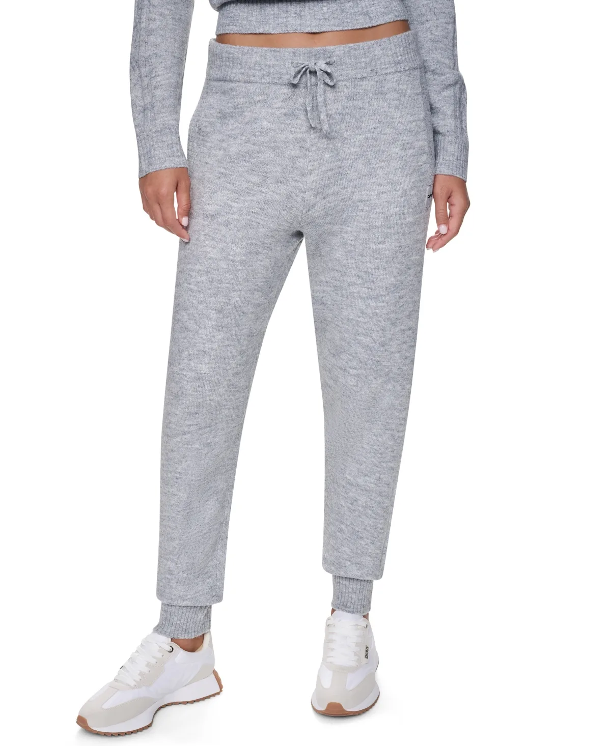 Cozy Cable Sweater High-Waist Joggers