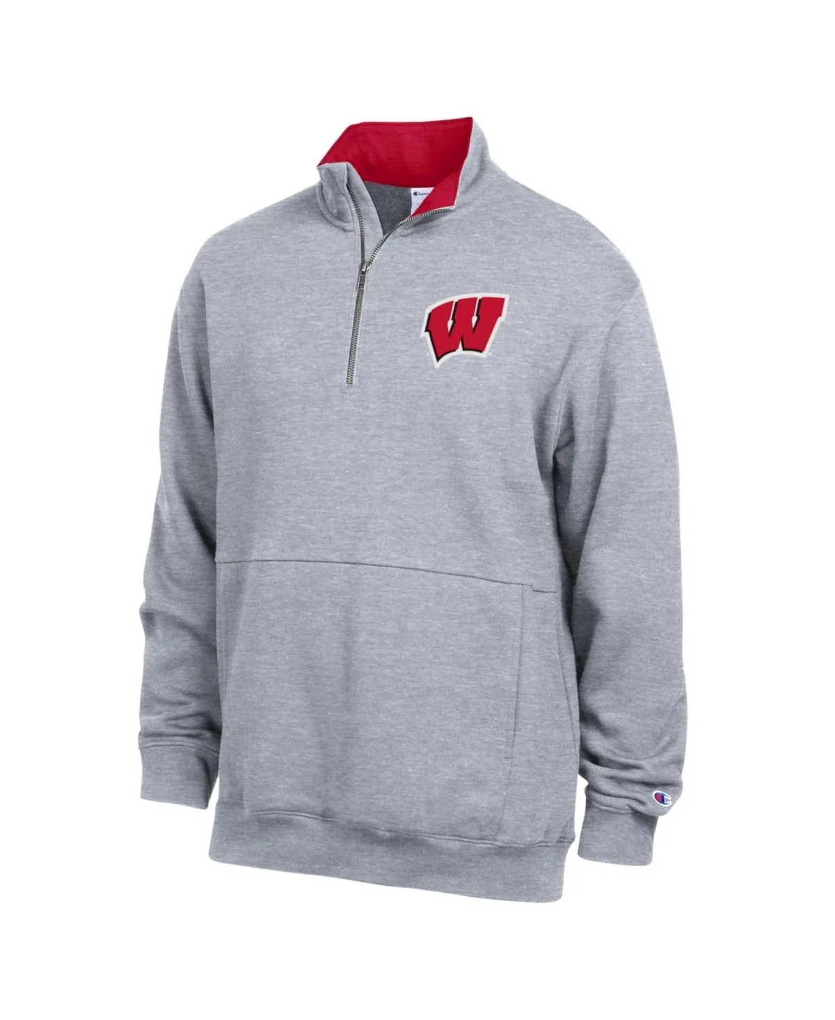 Wisconsin Badgers Fleece Quarter-Zip Pullover