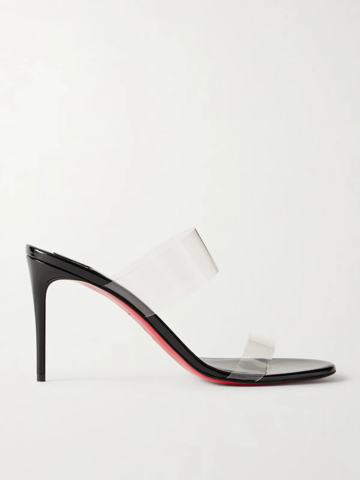 - Just Nothing 85 Pvc And Patent-leather Mules -