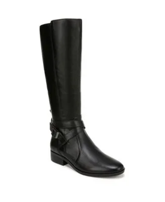 Rena 2 Knee High Block Heel Riding Boots Narrow Regular Wide Extra Wide Calf