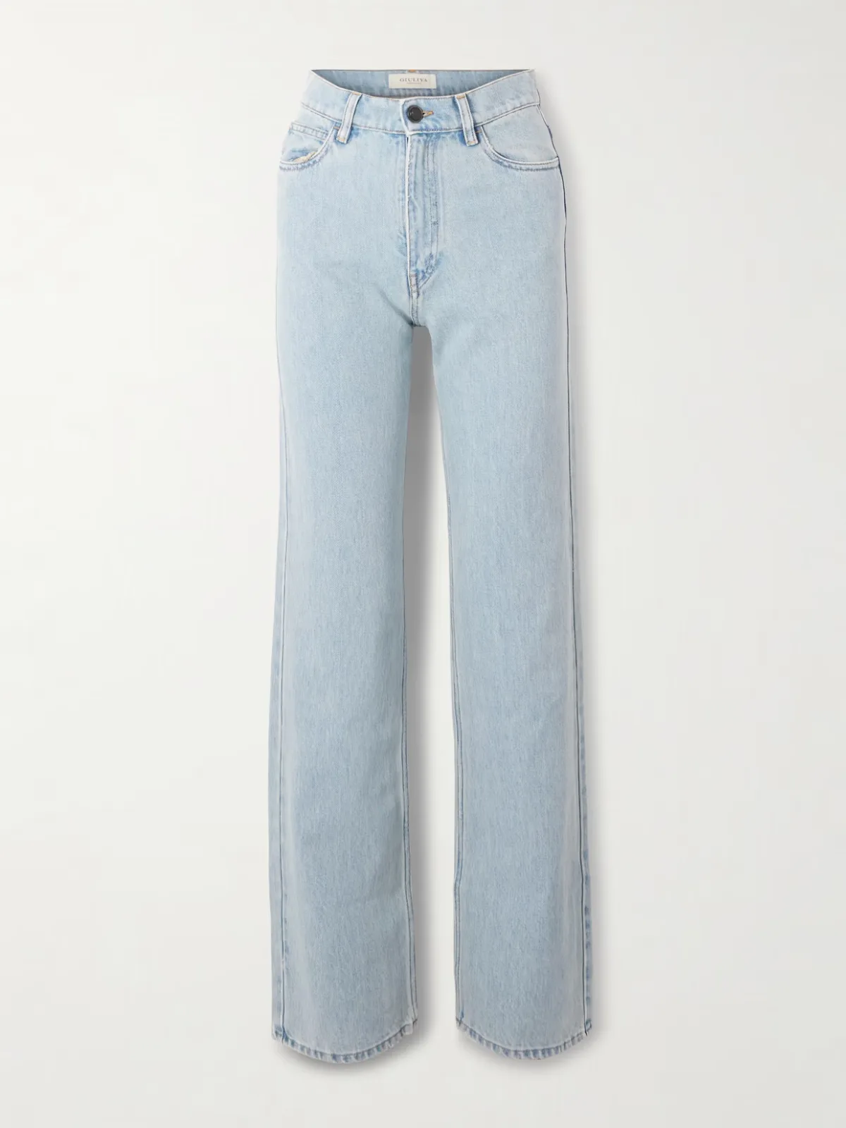 - Dana Mid-rise Wide-leg Jeans -