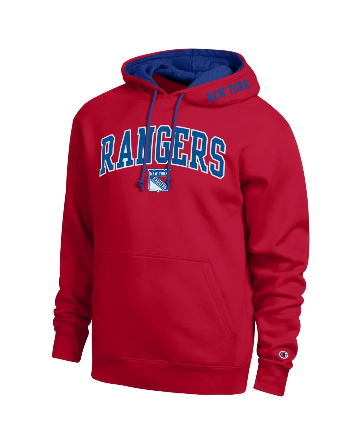 New York Rangers Contrast Hoodie
