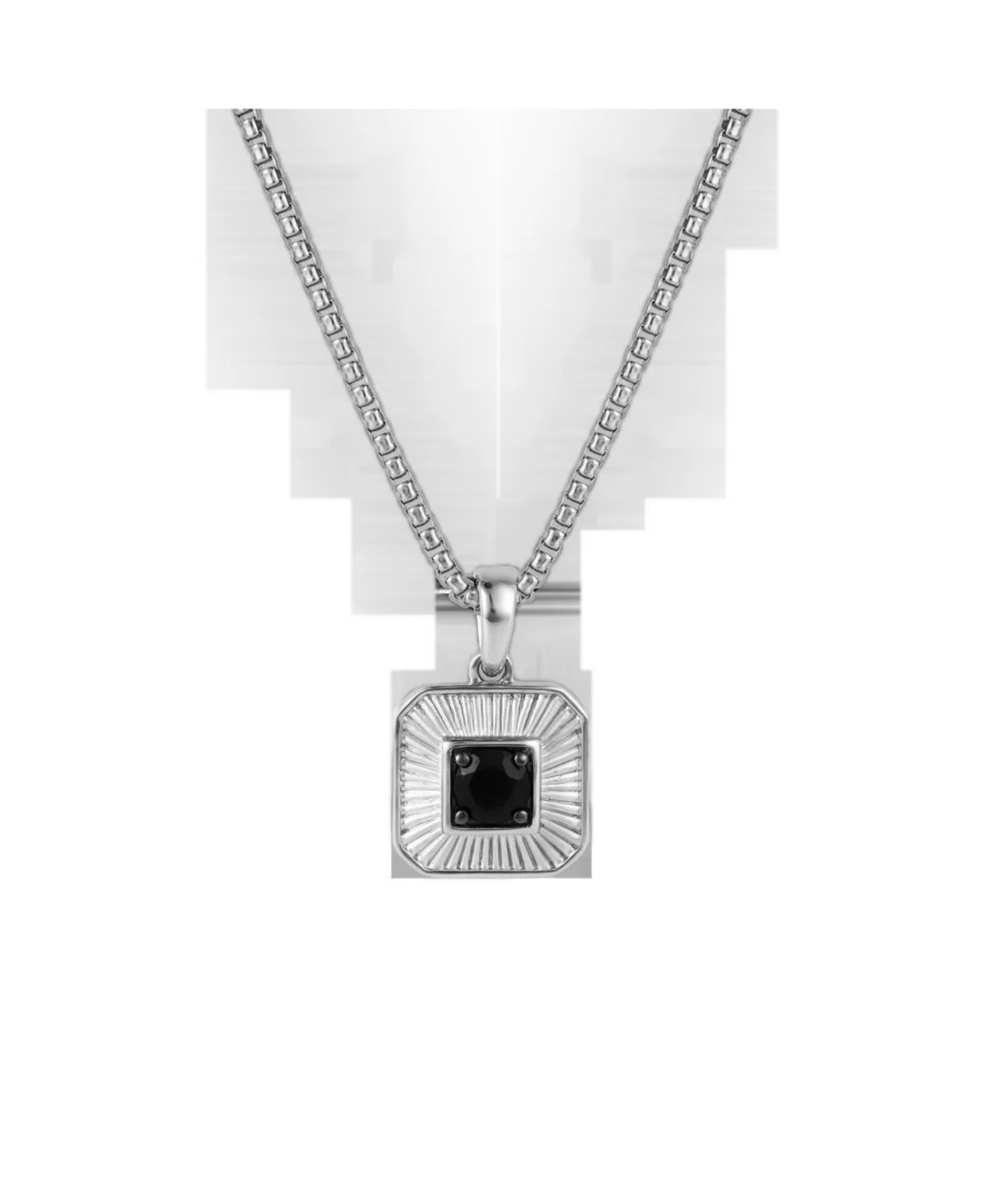 Kuroi 0.45CT Round Spinel Pendant by Luvmyjewelry