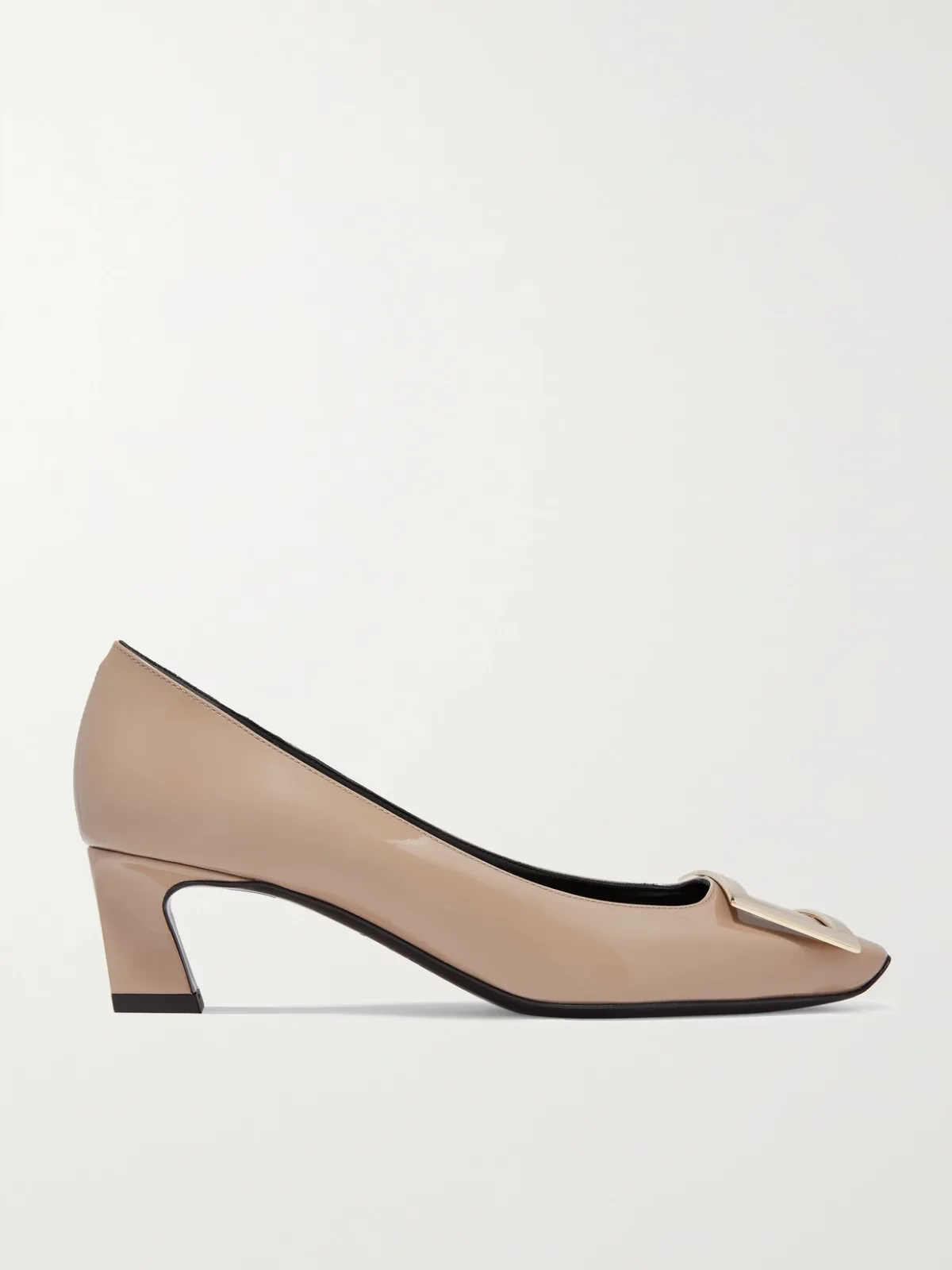 - Belle Vivier Trompette 45 Patent-leather Pumps -