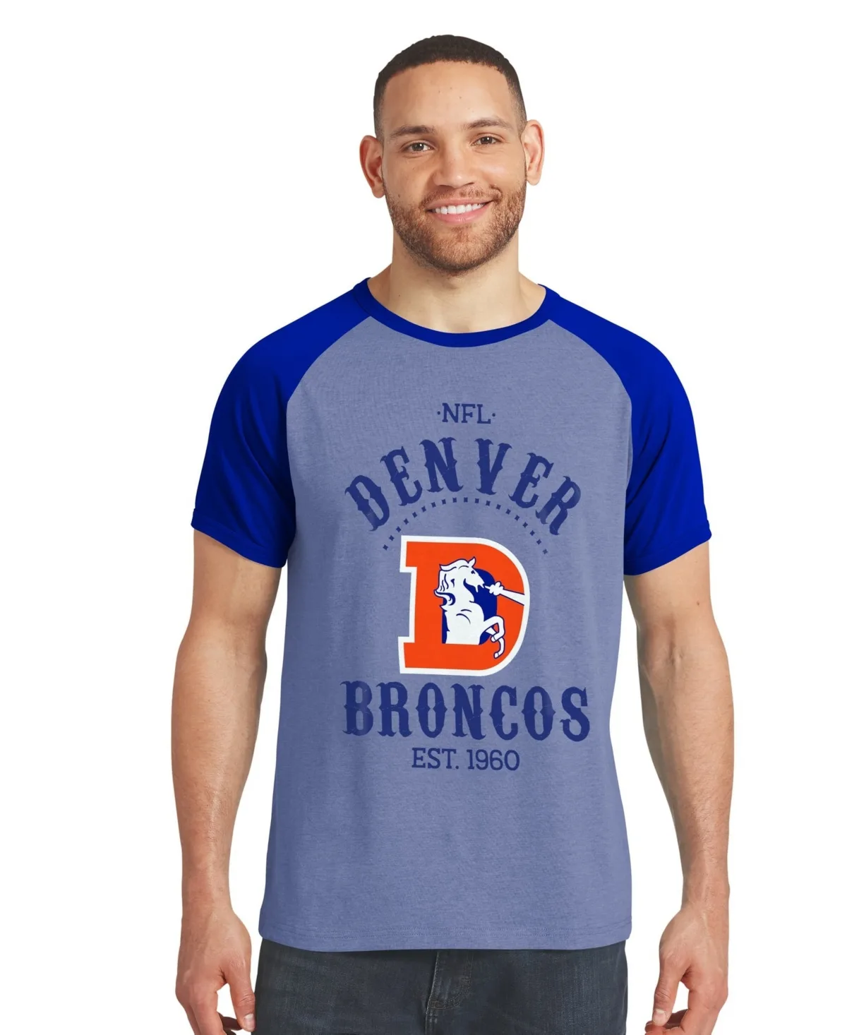 Darius Rucker Collection by Fanatics Denver Broncos Raglan T-Shirt