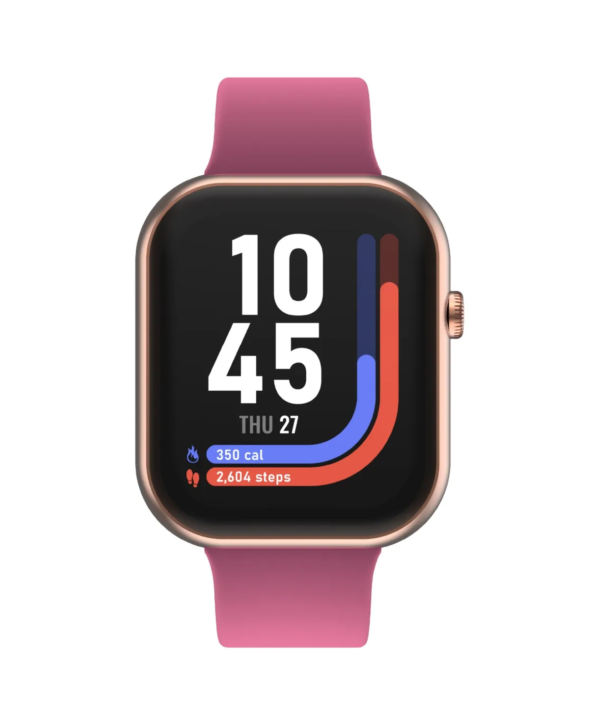 iTOUCH Air 5 Rosepink Liquid Silicone Strap Smartwatch by Itouch