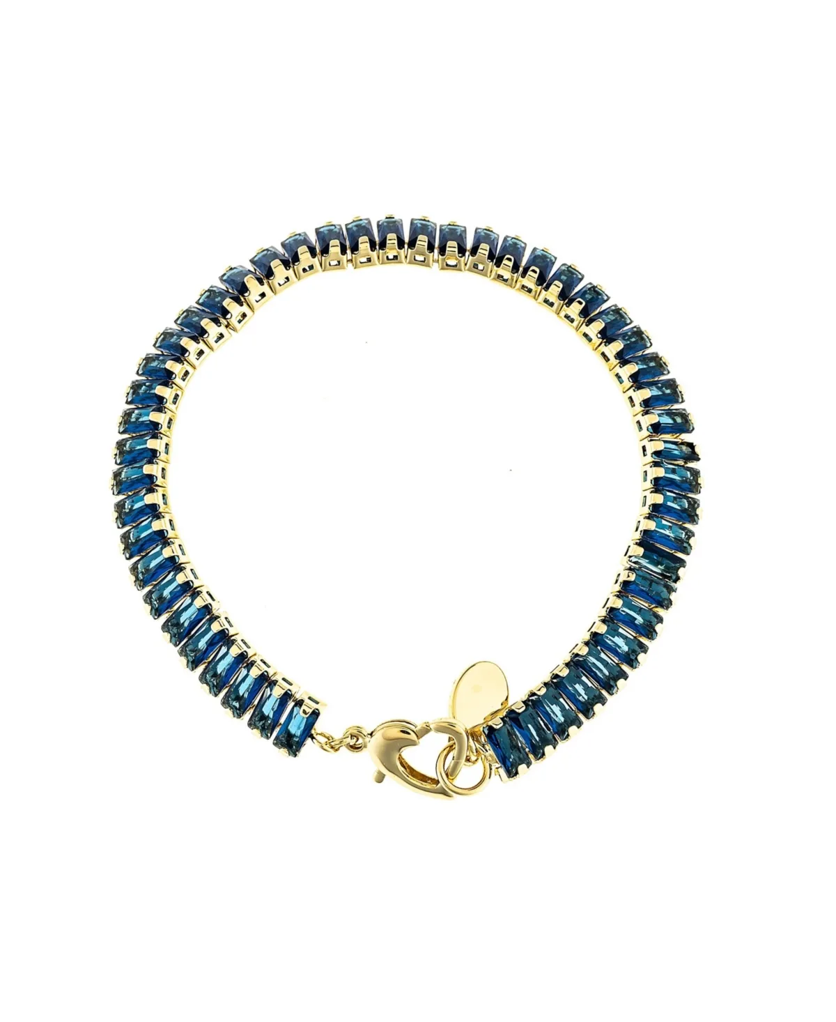 Cubic Zirconia Rectangle Tennis Bracelet by Rivka Friedman