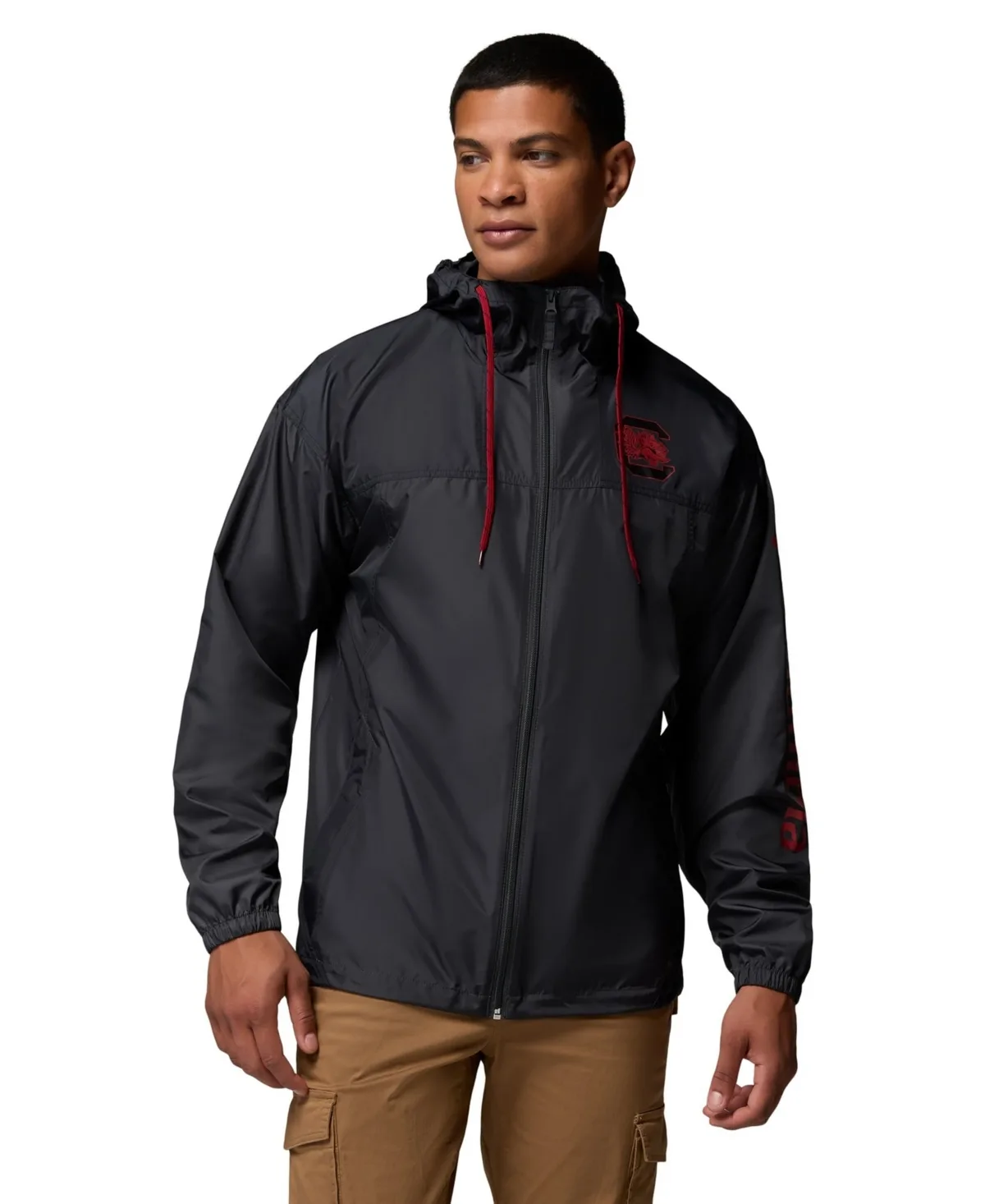 South Carolina Gamecocks Flash Challenger Ii Full-Zip Hooded Windbreaker