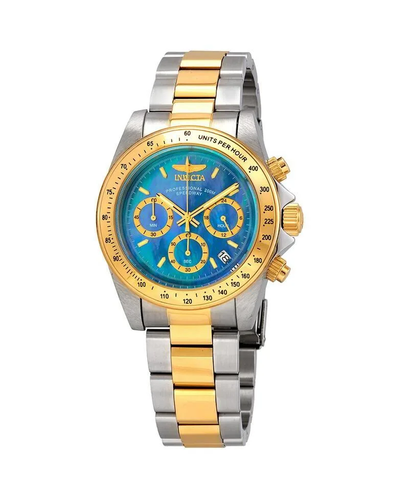 Quartz Chronograph Speedway Stainless Steel Watch, 39.5mm by Invicta