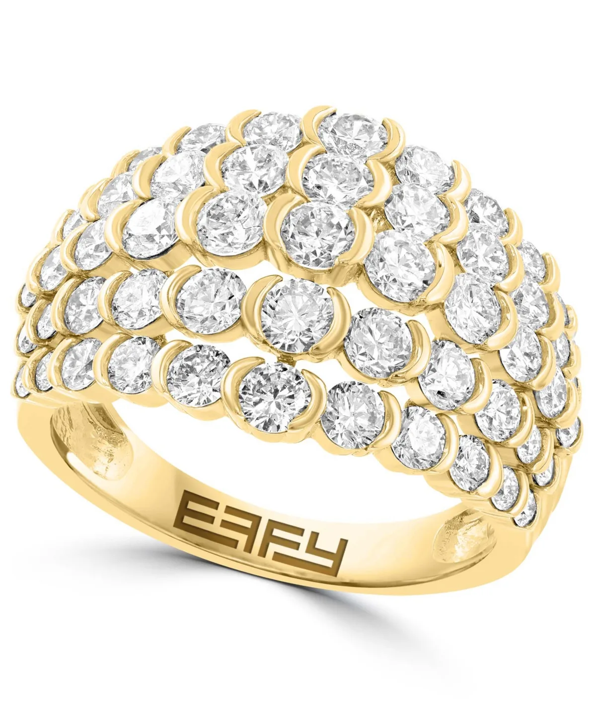 Lab-Grown Diamond Round Ring (2-5/8 ct. t.w.) in 14k Yellow Gold