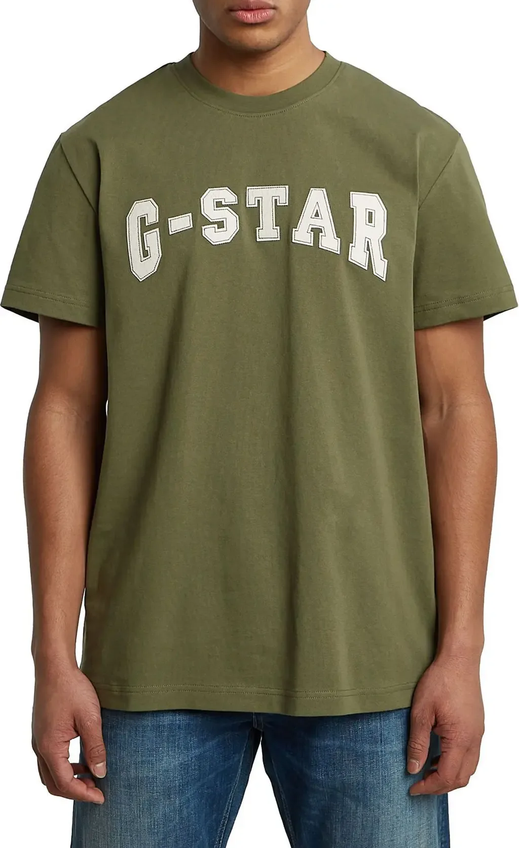 Felt Logo Organic Cotton Graphic T-Shirt
