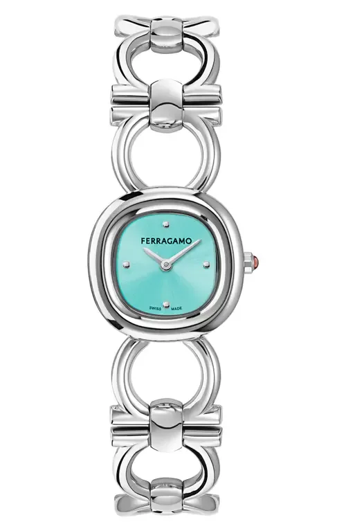 Double Gancini Bracelet Watch, 25mm by FERRAGAMO