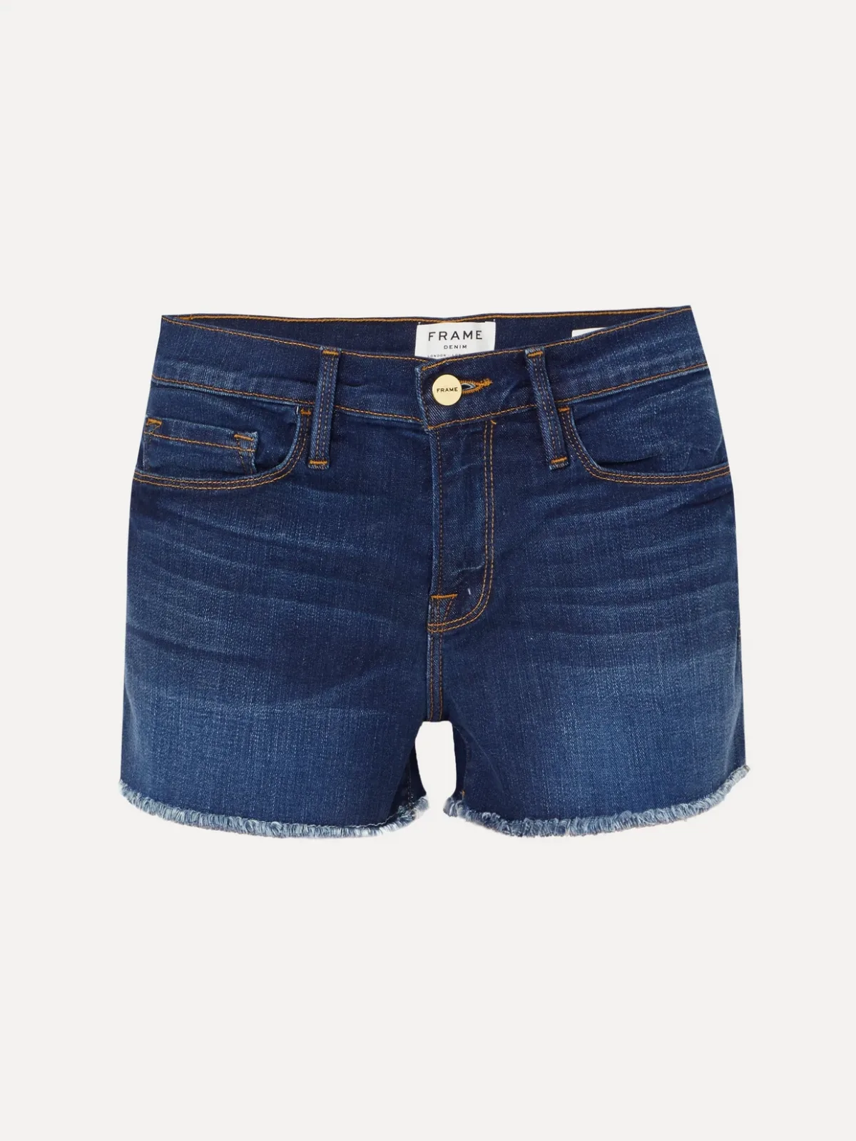 - Le Cutoff Frayed Denim Shorts - by FRAME