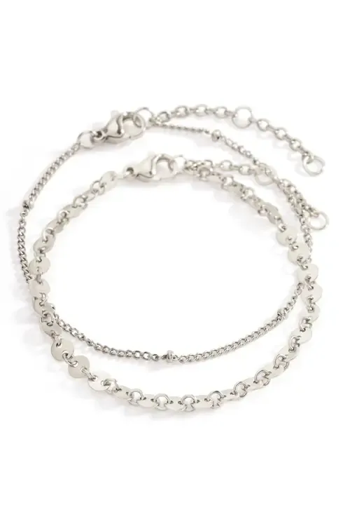 Poppy Stacking Bracelet Set by Mint & Lily
