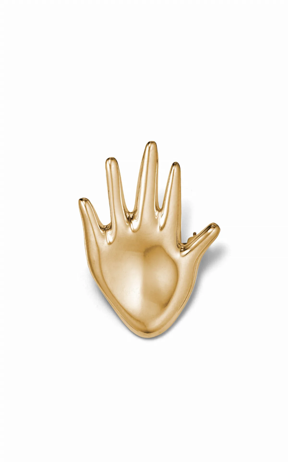 Small Dalí Gold Vermeil Brooch by AGMES