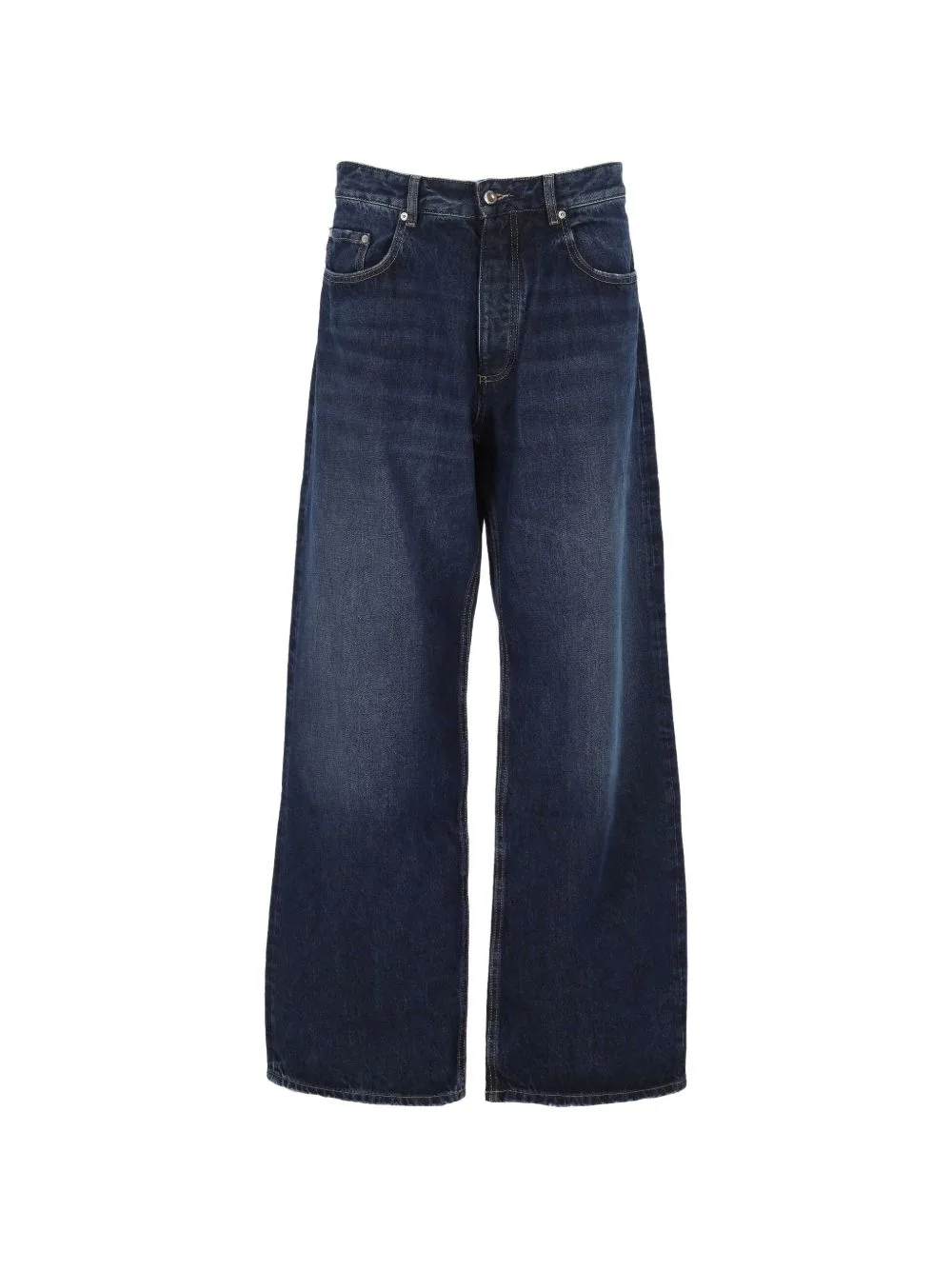 Will Faded Wide-Leg Jeans