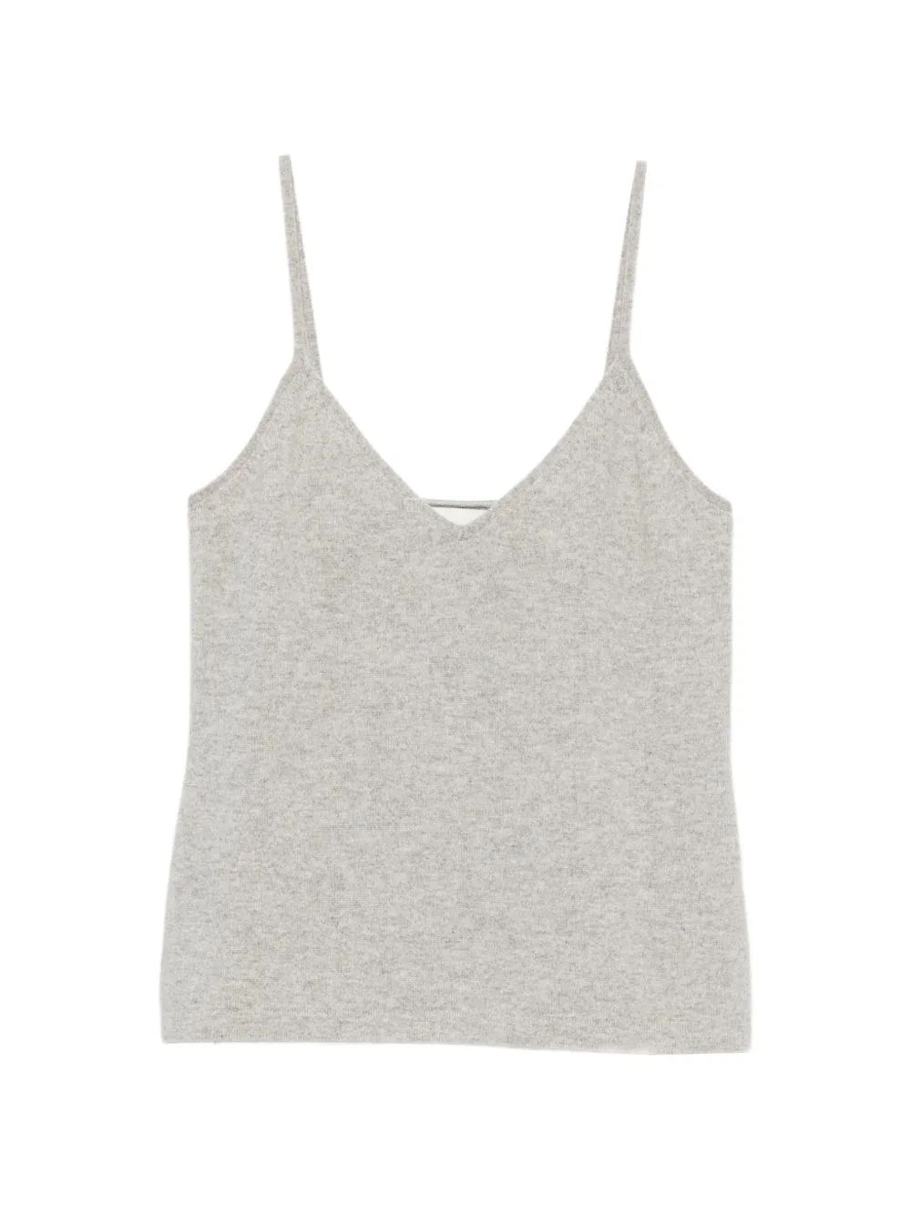 Strappy V-Neck Knitted Top